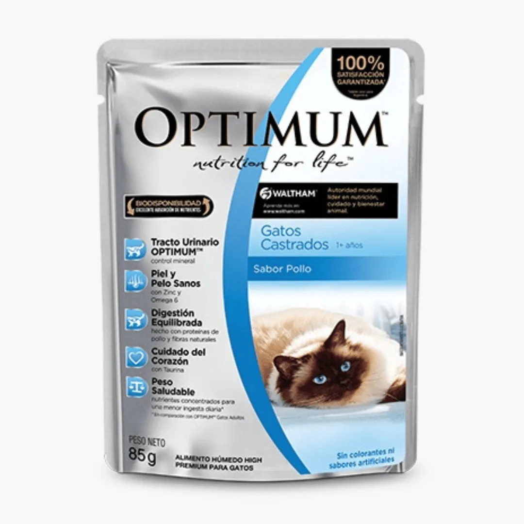 Optimum Gato Castrado Pouch 85 g