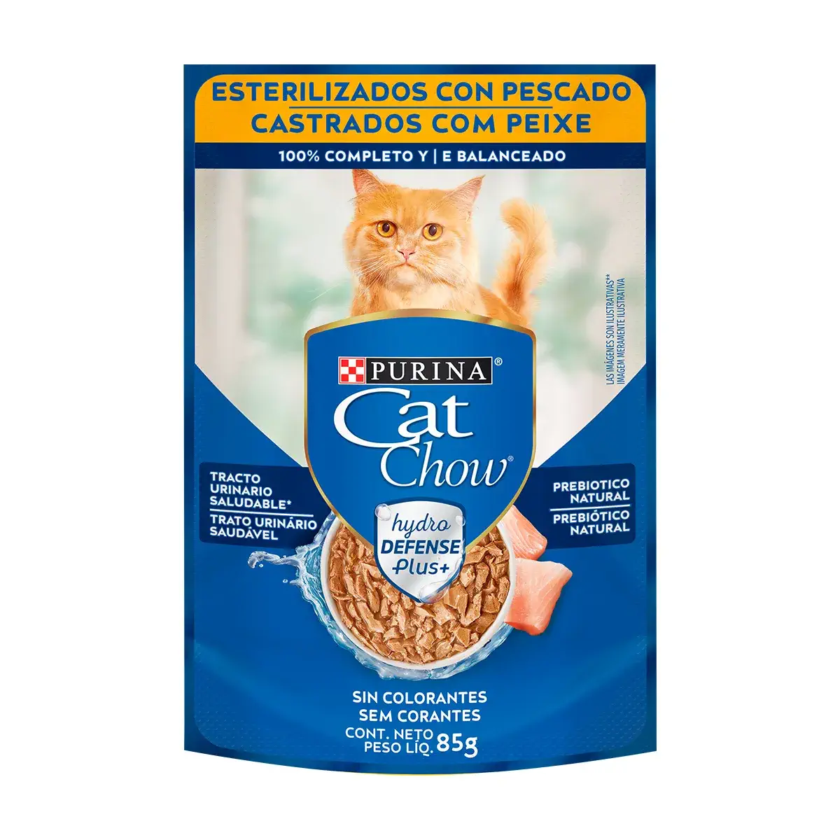 Cat Chow Pouch Esterilizado Pescado 85 g